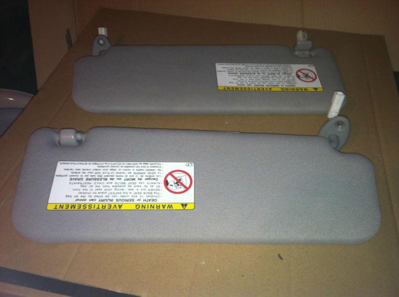 Find TOYOTA PRIUS 04 05 06 07 08 09 SUN VISORS ORIGINAL GREAT CONDITION