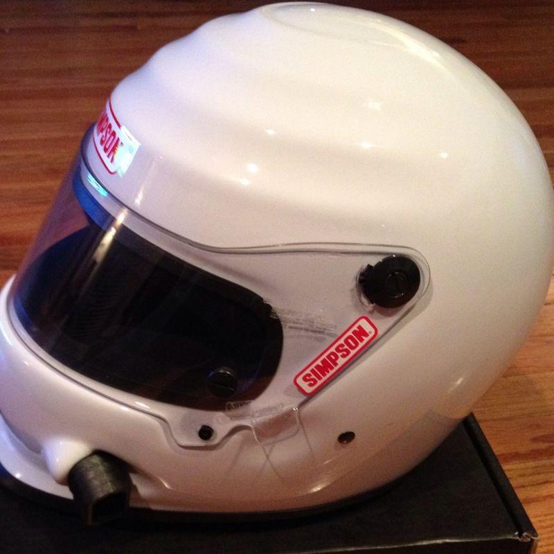 New simpson side-pro elite helmet racing nascar,late model, truck, dirt