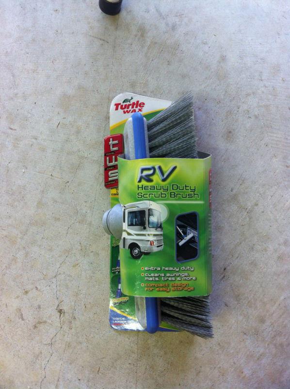 Turtle wax ~  tws rv heavy duty scrub brush ~ many uses
