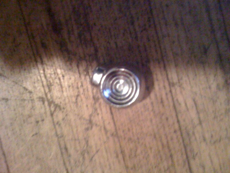 56 57 58 59 60 61 62 CORVETTE ORIGINAL Chrome Fresh Air Vent/Cowl Vent Knob , US $9.99, image 2