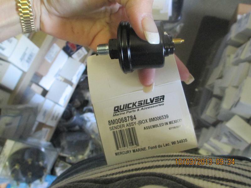 Mercruiser #8m0068784 oil pressure switch chevy v8's oem nip