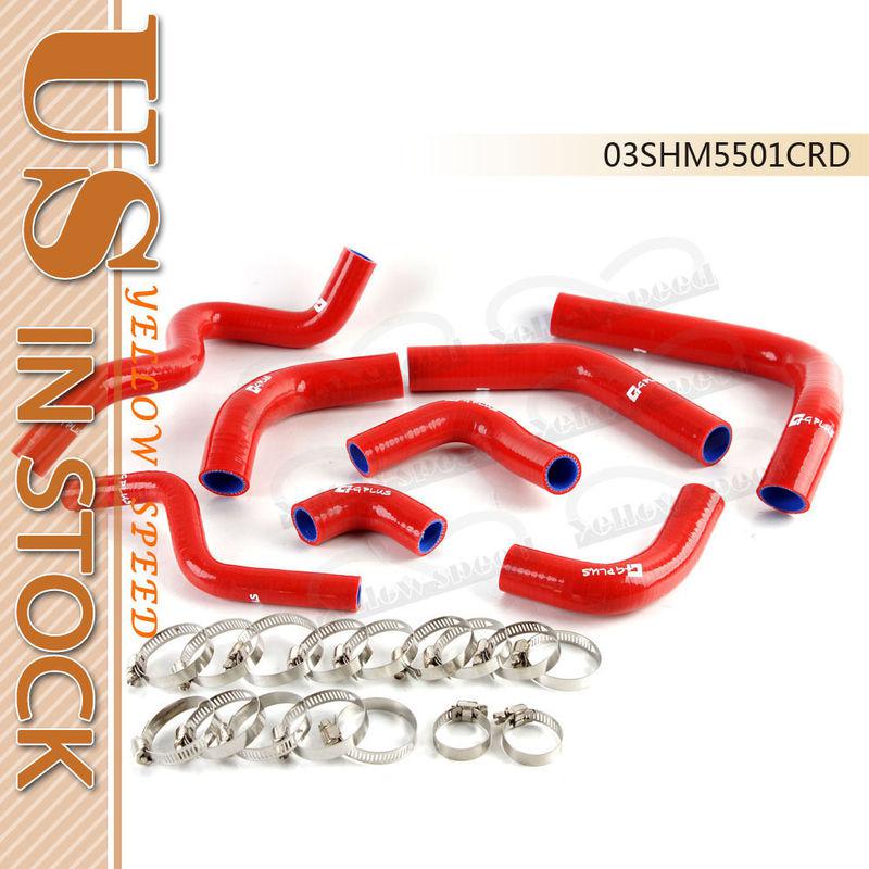 Silicone radiator hose kit for ducati 998 02-04 02 03 04 red