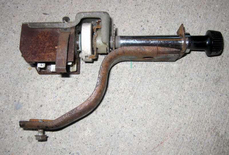 Find Ford Falcon 1964 1965 Headlight Switch With Bracket, Knob, Sleeve