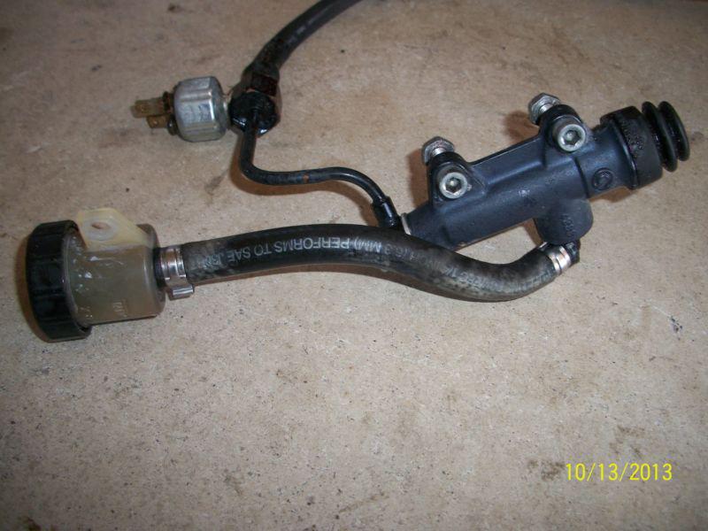 Find Buell Brembo Rear Caliper Master Cylinder, Reservoir, & Brake Line in Flushing, Michigan