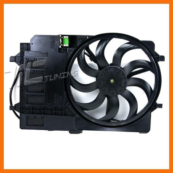 Find 2002 MINI COOPER S RADIATOR AC CONDENSER COOLING FAN MOTOR+BLADE