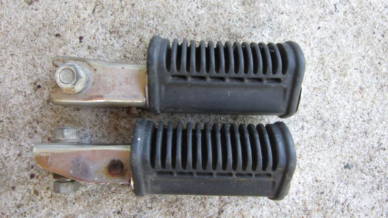 1982 82 suzuki gs 450 g a gs450 suzukimatic rear foot pegs foot rest 