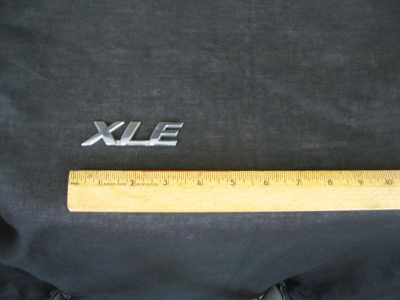 Genuine toyota xle emblem oem 
