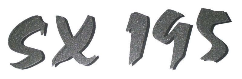 Glastron sx 195 decal genuine factory oem boat logo graphic