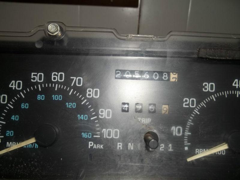 1991-1992 Buick LeSabre instrument cluster assembly p/n #16136074, US $35.00, image 2