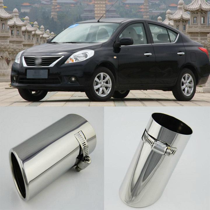 Find Genuine Inlet 132mm T304 Stainless Steel Exhaust Muffler Tip For