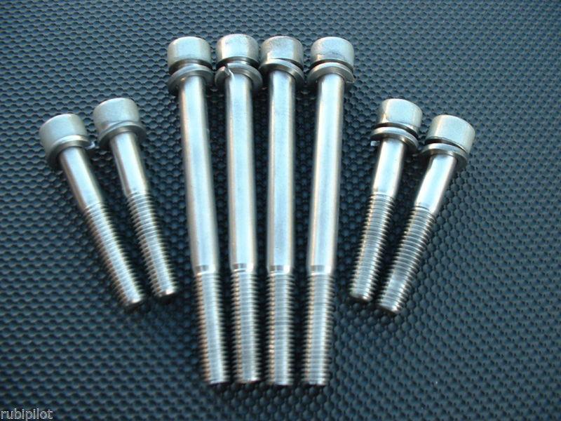Seadoo 947 / 951 exhaust manifold bolts ~ set of 8 ~ 290941483 / 215906060