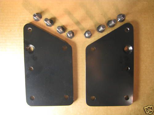 Ls1 conversion motor mount adapter plates ls6 5.3 6.0