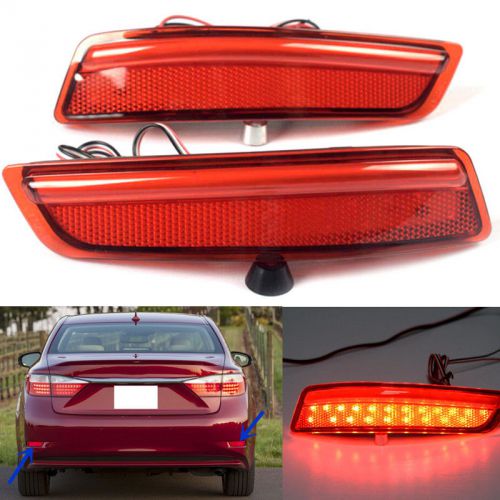 Hot 1 set light guide  rear fog lamp rear bumper light for lexus