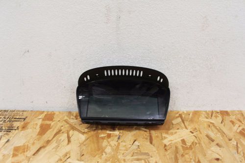 L05246 2006-2011 bmw 3 series dash info display navigation screen 325i sedan oem