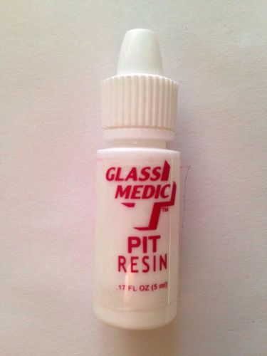 Pit resin windshield repair resin glass medic/ service  the best in the market