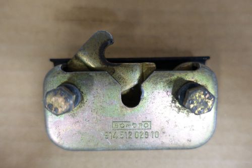 Porsche 914/914-6 engine lid latch, cover &amp; hardware-very nice original