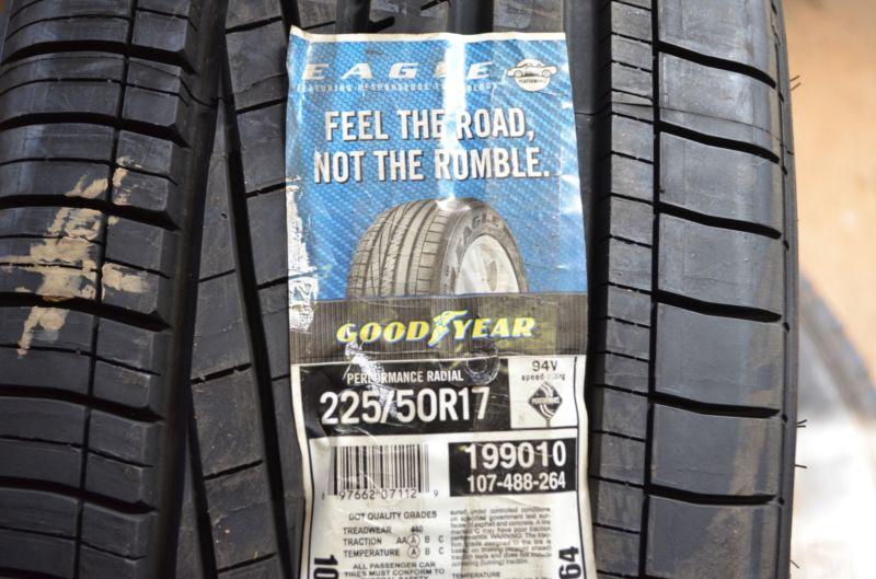 Find 1 New 225 50 17 Goodyear Eagle ResponseEdge Tire in Philadelphia
