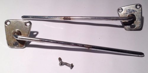 1956 plymouth sun visor arm and bracket complete set of 2 oem part #1579247