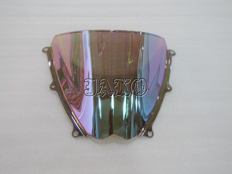 Windshield light iridium screen racing windscreen for suzuki gsx-r1000 2007-2008