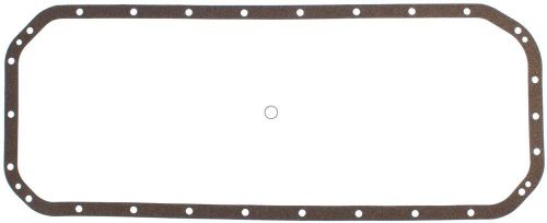 Engine oil pan gasket set fits 1984-1985 lincoln continental continental