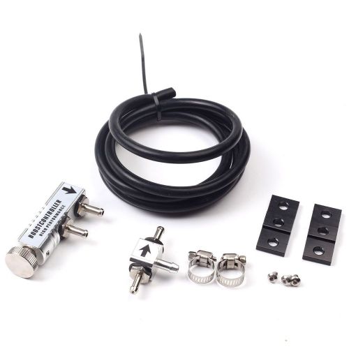 Find Universal Silver 130 PSI Manual Adjustable Turbo Bypass Boost Controller Kit in Los