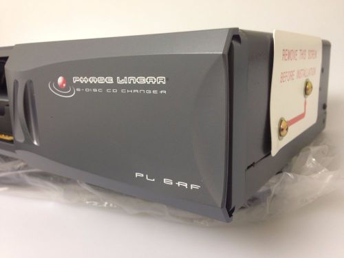 Car audio phase linear pl6rf 6 cd changer multi disc shuffle player - brand new