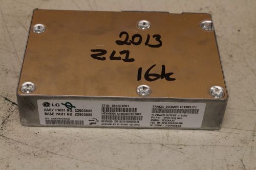 Gm camaro bluetooth onstar receiver module used oem gm 22903686