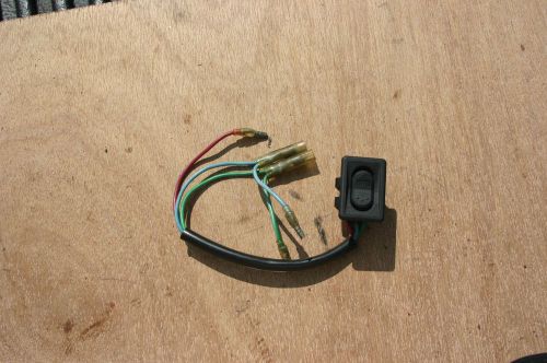 Mercury optimax 200 225 275 external motor trim tilt switch with bracket  nice!