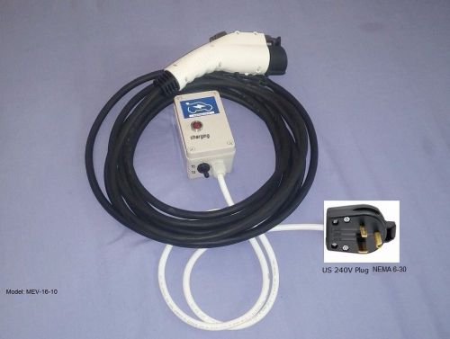 Ev charging station,cord,cable,j1772,evse,current select 16/10amp nema 6-30