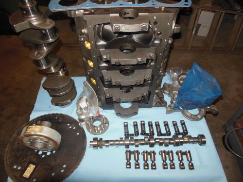 Ford svo 302 stroked to 340 brodix crower crank oliver rods 4 bolt  block je