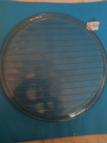 Vintage 1920&#039;s 30&#039;s 9-11/16&#034; corning prismatic headlight lens glass antique old