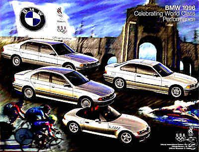 1996 bmw brochure-m3-328is-328ic-540i-740i-850ci-z3