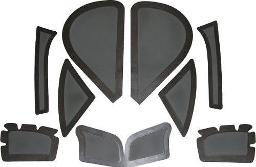 Bdx 9 piece vent kit for arctic cat m-series/crossfire 50044-vent