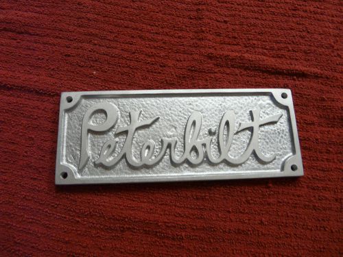 New vintage peterbilt emblems no better quality 40's 50's peterbuilt 359 370