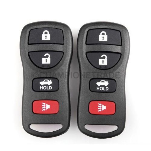 2xkeyless entry remote control key fob transmitter clicker for nissan altima ct