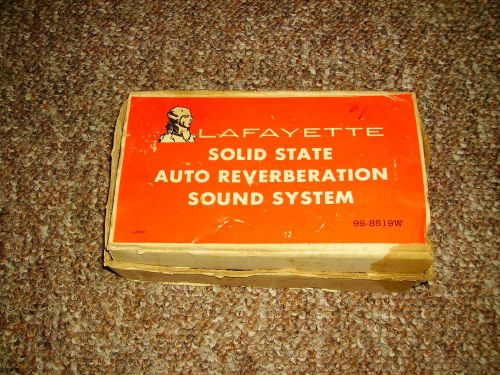 ** lafayette auto reverberation system   @@look@@