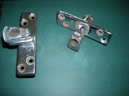 Austin-healey early 100 chrome door latches pair