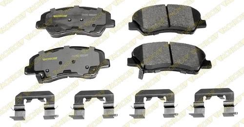 Monroe cx1593 brake pad or shoe, front-monroe ceramics brake pad