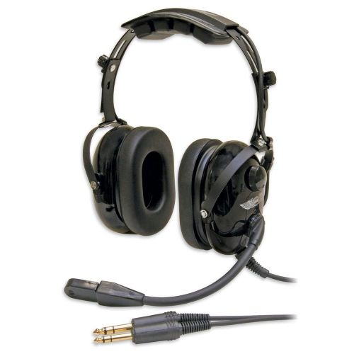 Asa air classics hs-1a aviation headset with headset bag