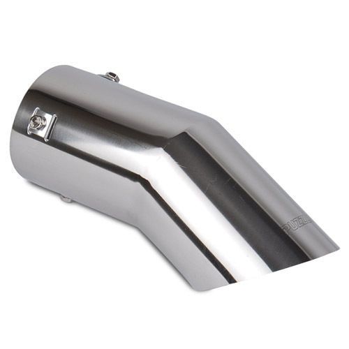 Rear tuning stainless steel dual muffler cutter 87mm for all cars