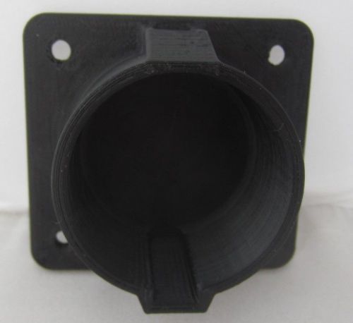 J1772 holster evse secure holder/dock ev charging station connector black