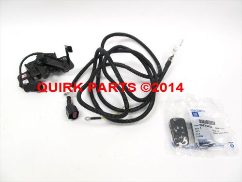 2014 gmc terrain remote start kit for models w/ push to start oem new 23181320