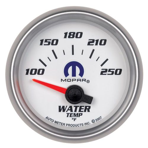 Auto meter 880030 mopar; electric water temperature gauge