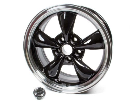American racing wheels black 5x4.75 17x8 in torq-thrust m wheel p/n ar105m7861b