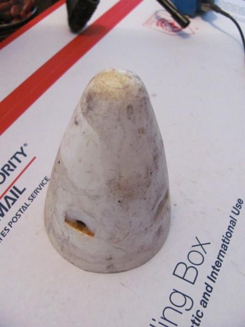 Chrysler propeller nut fa372094, 11-817784a1 for 70-140 hp. 1970's vintage