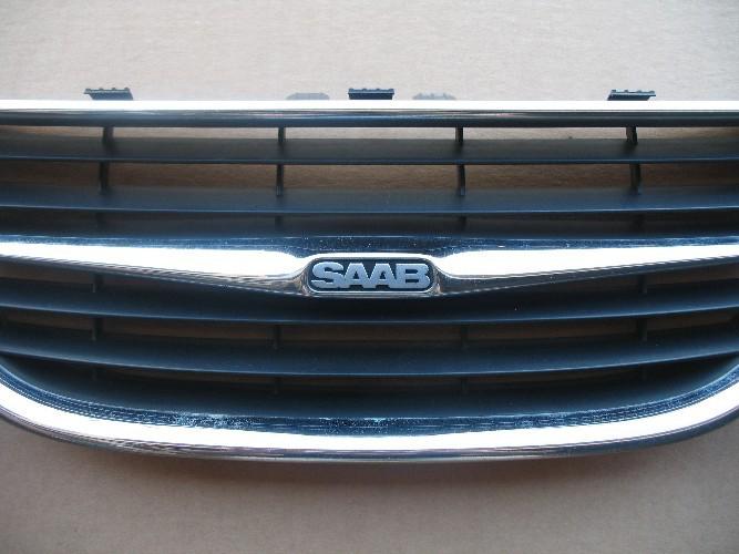 2003 2004 2005 2006 2007 SAAB 9-3 93 FRONT UPPER CENTER LEFT RIGHT BUMPER GRILLE, US $180.00, image 3