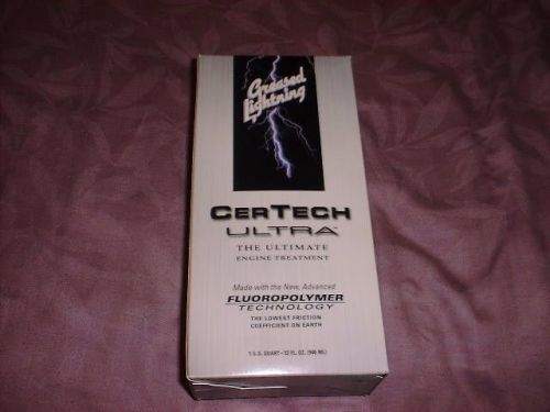 Greased lightning certech ultra oil engine treatment 12