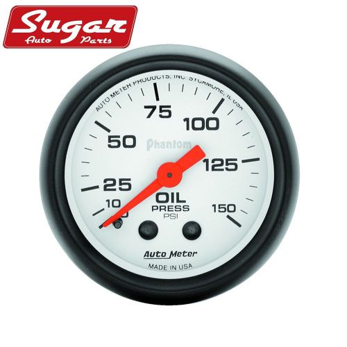 Auto meter 5723 phantom; mechanical oil pressure gauge