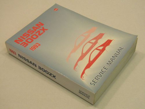 1993 nissan 300zx all models oem service repair shop manual book z32 series