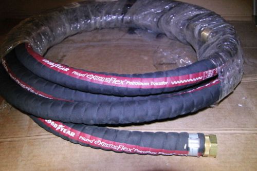 Gasoline fuel biodiesel oil ethanol transfer hose 1" id, 1" npsh connectors